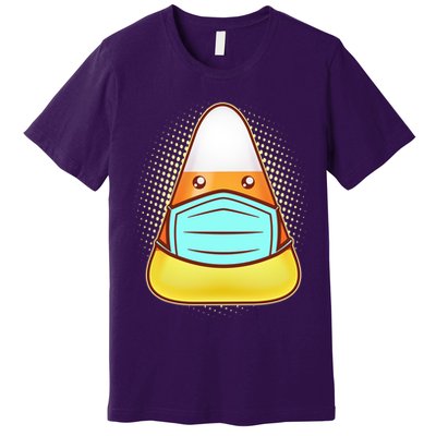 Cute Halloween Quarantine Candy Corn Premium T-Shirt