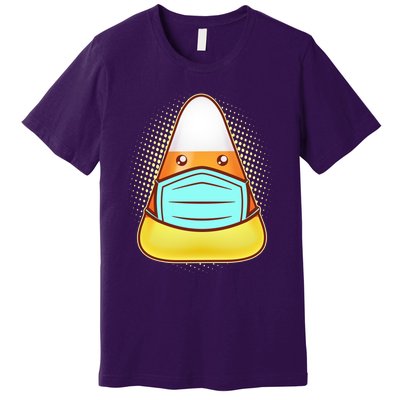 Cute Halloween Quarantine Candy Corn Premium T-Shirt