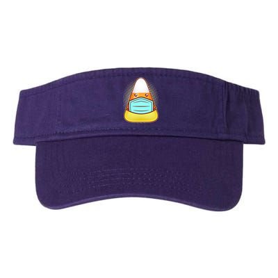 Cute Halloween Quarantine Candy Corn Valucap Bio-Washed Visor