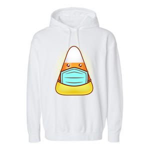 Cute Halloween Quarantine Candy Corn Garment-Dyed Fleece Hoodie