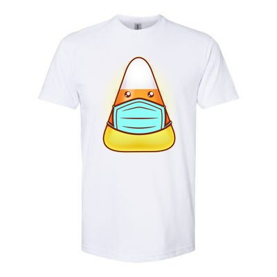 Cute Halloween Quarantine Candy Corn Softstyle® CVC T-Shirt