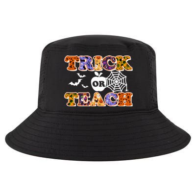 Cute Halloween Trick Or Teach Teacher Cool Comfort Performance Bucket Hat