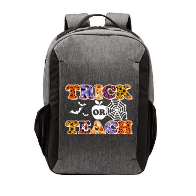 Cute Halloween Trick Or Teach Teacher Vector Backpack