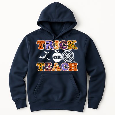 Cute Halloween Trick Or Teach Teacher Hoodie