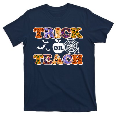 Cute Halloween Trick Or Teach Teacher T-Shirt