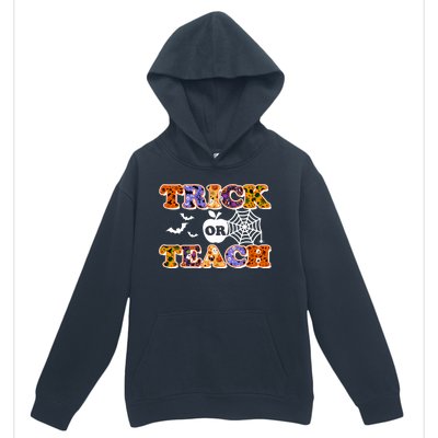 Cute Halloween Trick Or Teach Teacher Urban Pullover Hoodie