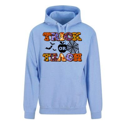 Cute Halloween Trick Or Teach Teacher Unisex Surf Hoodie