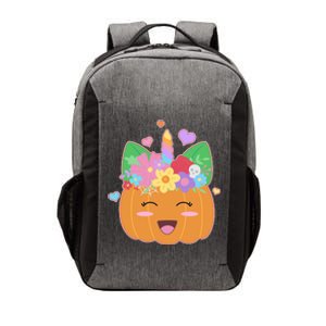 Cute Halloween Unicorn Pumpkin Vector Backpack