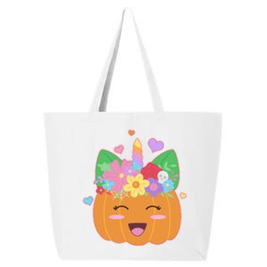 Cute Halloween Unicorn Pumpkin 25L Jumbo Tote