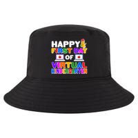 Cute Happy First Day Of Virtual Kindergarten Cool Comfort Performance Bucket Hat