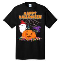 Cute Happy Halloween Friends Tall T-Shirt