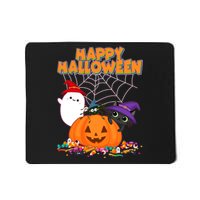 Cute Happy Halloween Friends Mousepad