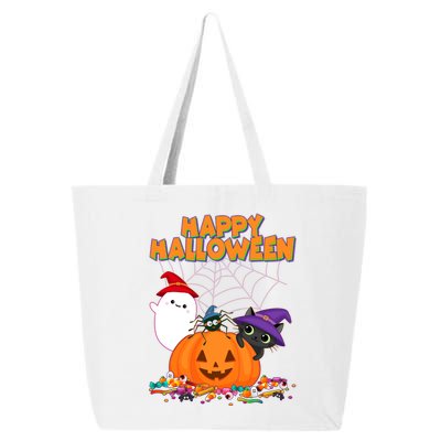 Cute Happy Halloween Friends 25L Jumbo Tote