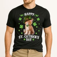 Cute Happy St Catricks Day Kitten Performance Shirt
