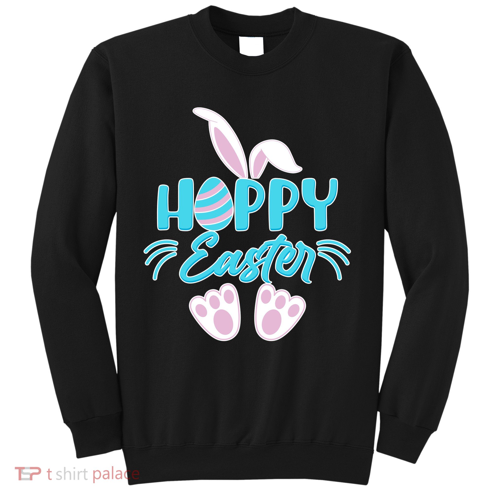 Cute Hoppy Happy Easter Bunny  Sweatshirt