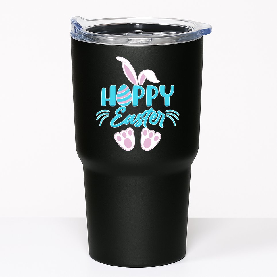 Cute Hoppy Happy Easter Bunny  Tumbler