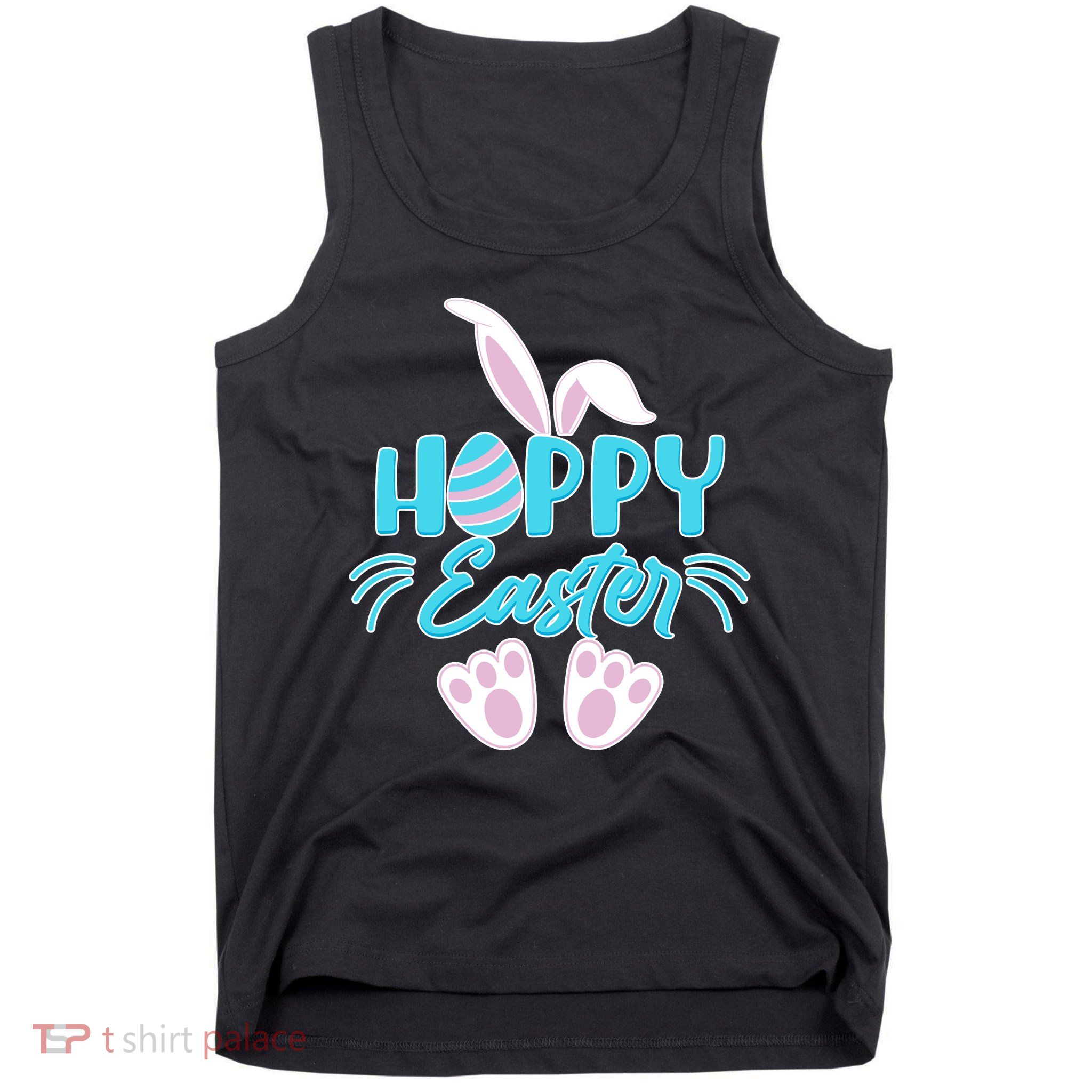 Cute Hoppy Happy Easter Bunny  Tank Top