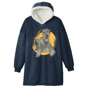 Cute Hound Dog Hooded Wearable Blanket