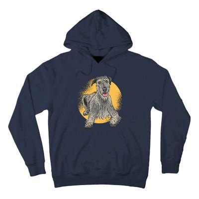 Cute Hound Dog Tall Hoodie