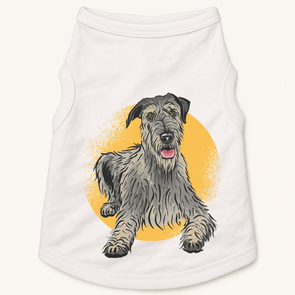 Cute Hound Dog Doggie Tank