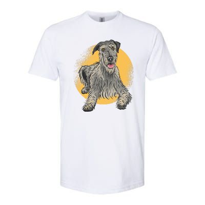 Cute Hound Dog Softstyle® CVC T-Shirt