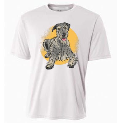 Cute Hound Dog Cooling Performance Crew T-Shirt