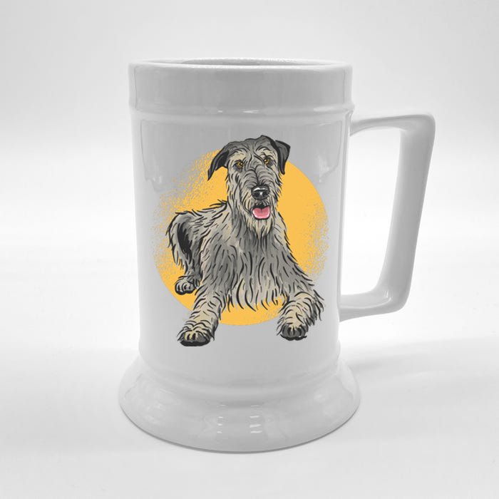 Cute Hound Dog Beer Stein