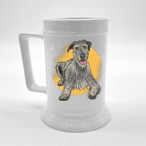 Cute Hound Dog Beer Stein