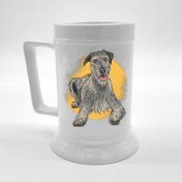 Cute Hound Dog Beer Stein