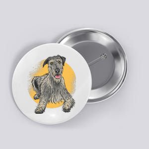 Cute Hound Dog Button