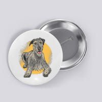 Cute Hound Dog Button