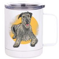 Cute Hound Dog 12 oz Stainless Steel Tumbler Cup