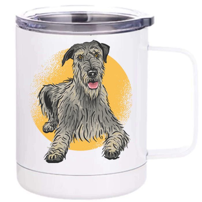 Cute Hound Dog 12 oz Stainless Steel Tumbler Cup