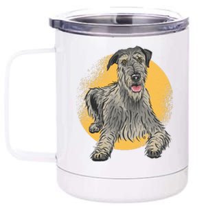 Cute Hound Dog 12 oz Stainless Steel Tumbler Cup