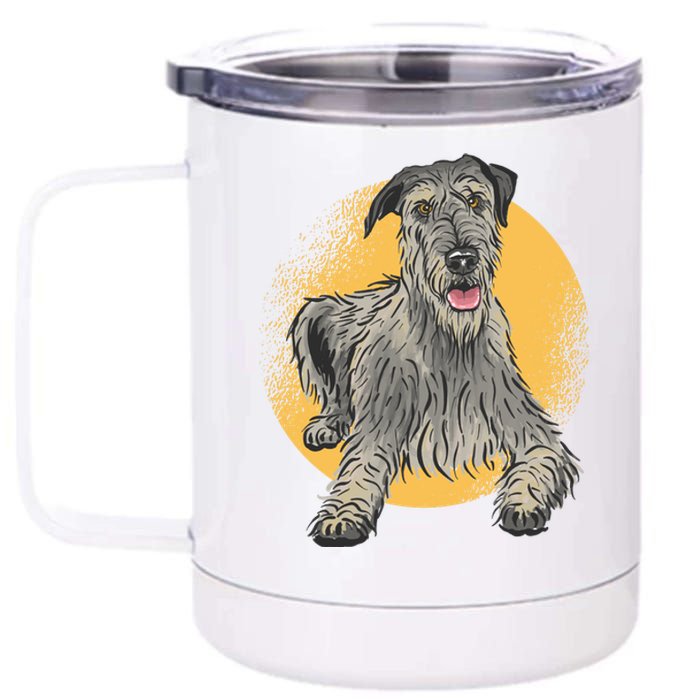 Cute Hound Dog 12 oz Stainless Steel Tumbler Cup