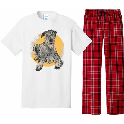 Cute Hound Dog Pajama Set