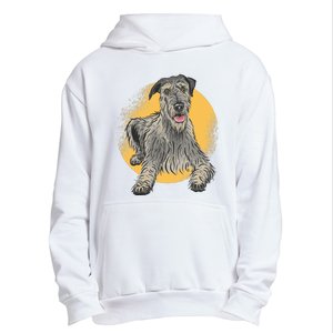 Cute Hound Dog Urban Pullover Hoodie