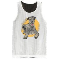 Cute Hound Dog Mesh Reversible Basketball Jersey Tank