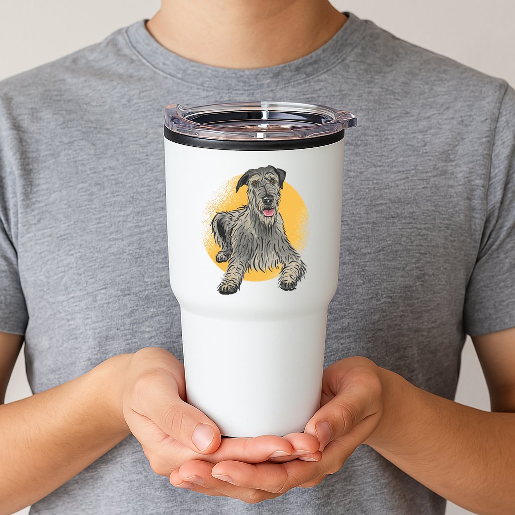 Cute Hound Dog Tumbler