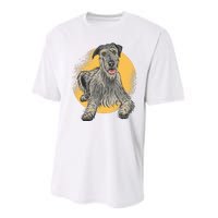 Cute Hound Dog Performance Sprint T-Shirt