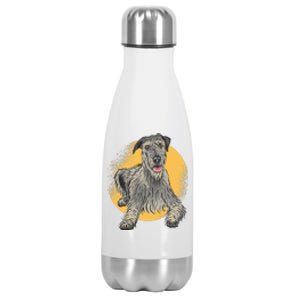 Cute Hound Dog Stainless Steel Insulated Water Bottle