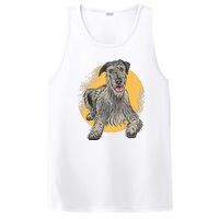 Cute Hound Dog PosiCharge Competitor Tank