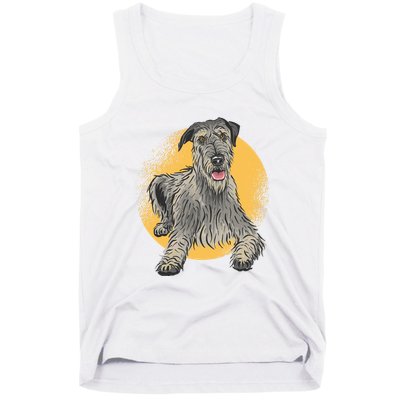 Cute Hound Dog Tank Top