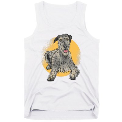 Cute Hound Dog Tank Top