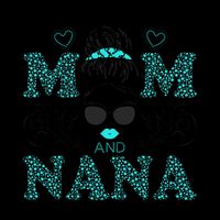 Cute I Have Two Titles Mom And Nana And I Rock Them Both 16oz Travel Tumbler