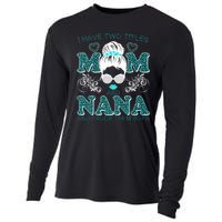 Cute I Have Two Titles Mom And Nana And I Rock Them Both Cooling Performance Long Sleeve Crew