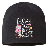 Cute I Loved My Class for 100 Days of School Valentine's Day Sustainable Beanie