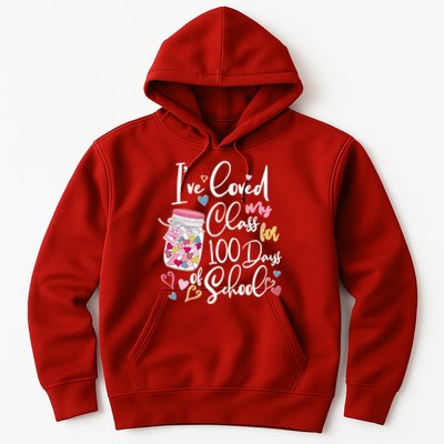 Cute I Loved My Class for 100 Days of School Valentine's Day Hoodie