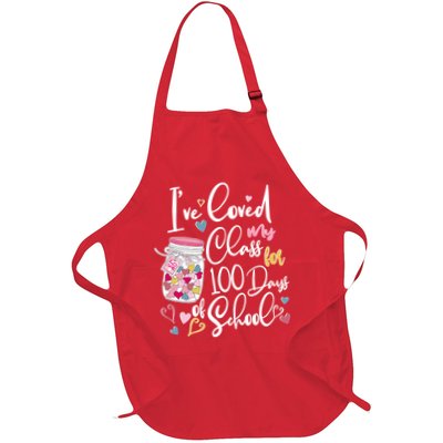 Cute I Loved My Class for 100 Days of School Valentine's Day Apron
