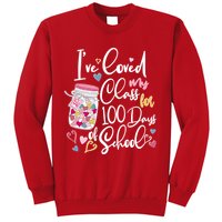 Cute I Loved My Class for 100 Days of School Valentine's Day Sweatshirt